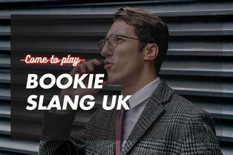 bookie slang